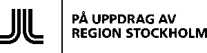 Skylt på uppdrag av Region Stockholm